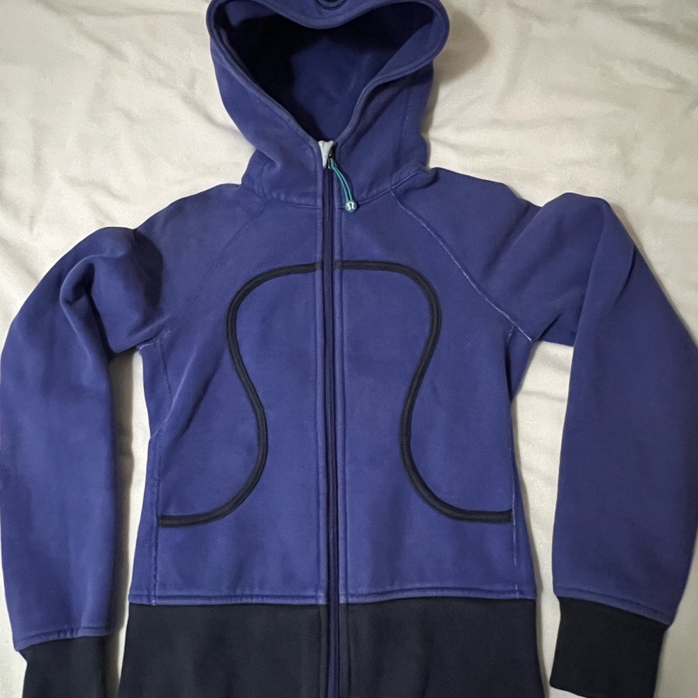 RARE lululemon Purple Zip-Up Hoodie Jacket